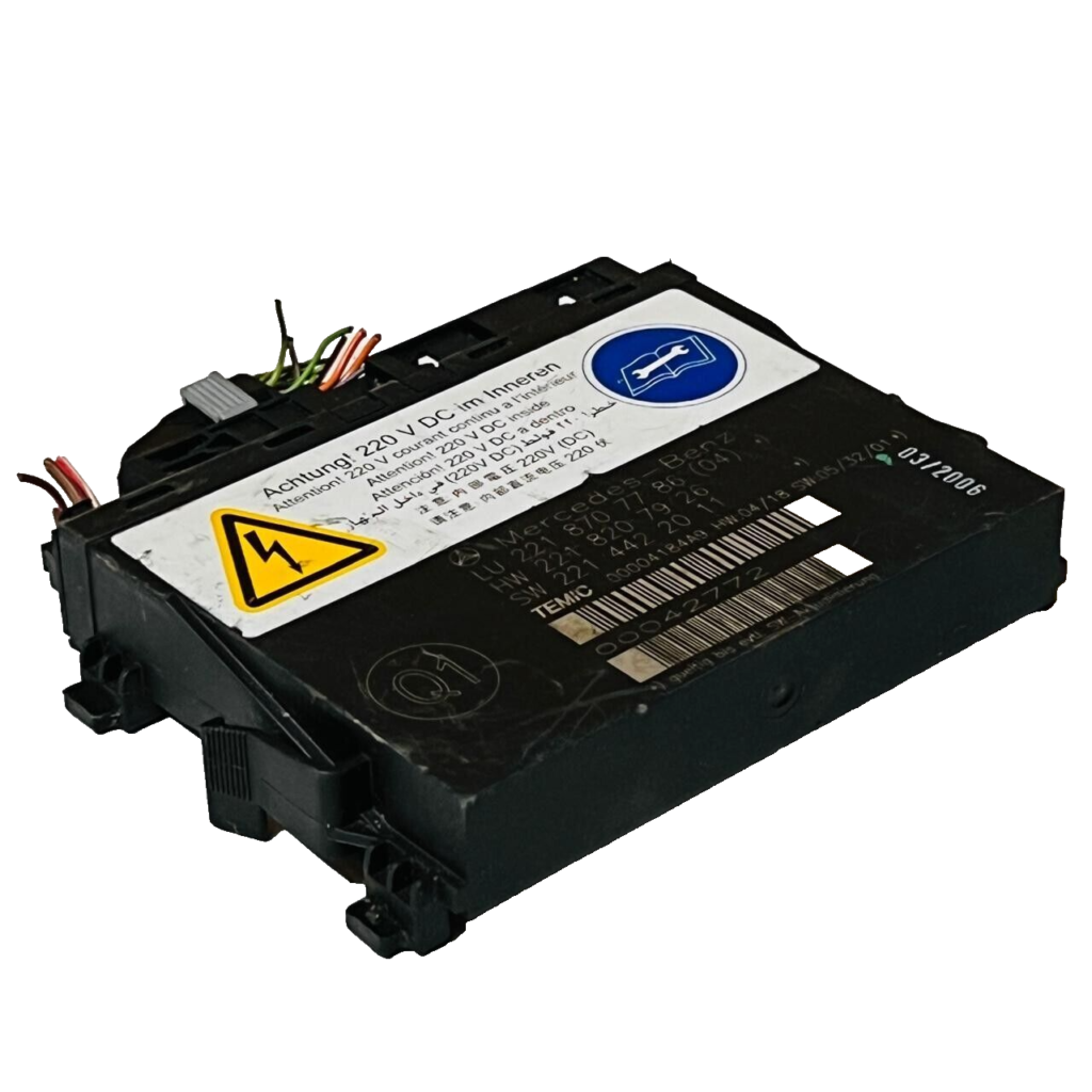 2007-10 Mercedes W221 CL550 Front Left or Right Seat Control Module - 2218707786 - OEM Mercedes-Benz Engine Control Unit
