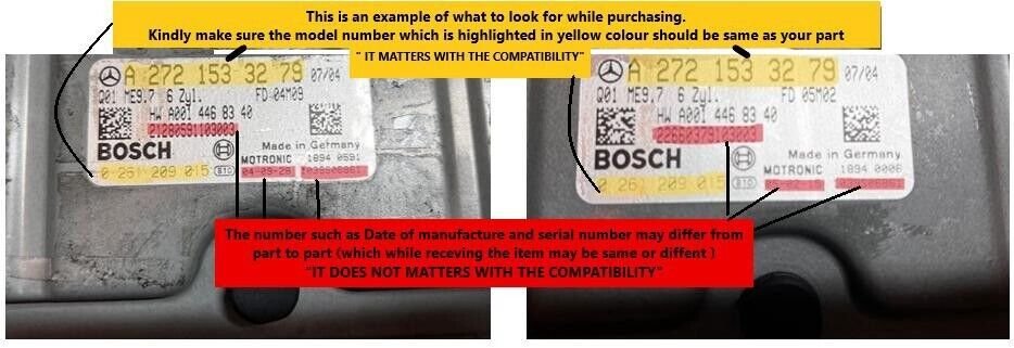 7591162 BMW Bosch 0261S04523 control unit engine control unit - OEM BMW Engine Control Unit