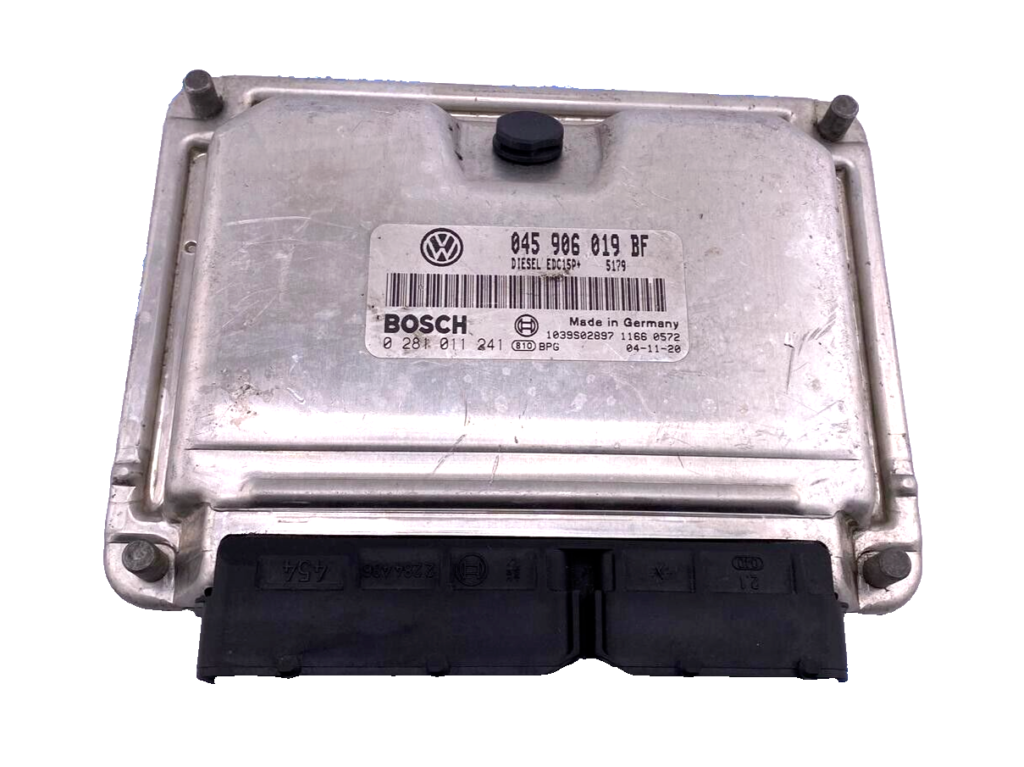 2005 VW POLO ENGINE CONTROL UNIT ECU 045906019BF 0281011241 - OEM Volkswagen Engine Control Unit