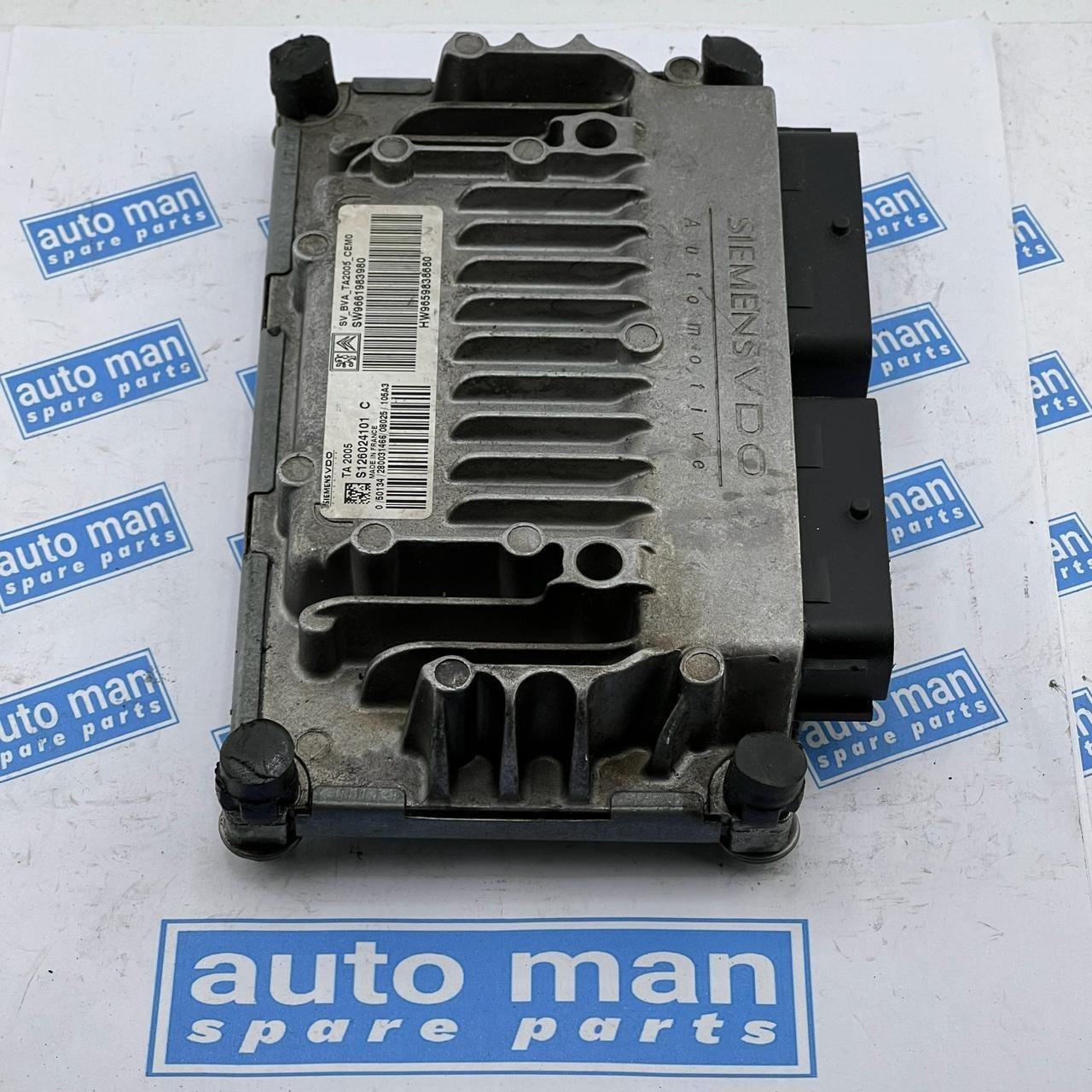 ECU GEARBOX CITROEN PEUGEOT SIEMENS S126024101 C, SW9661983980, 9661983980 - OEM Citroen Transmission Control Module