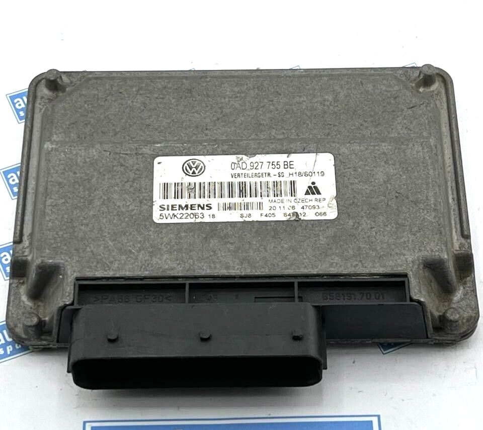 VW Touareg 7l 2006 Transfer Box Control Unit 0ad927755be 5wk22063 - OEM Volkswagen Engine Control Unit