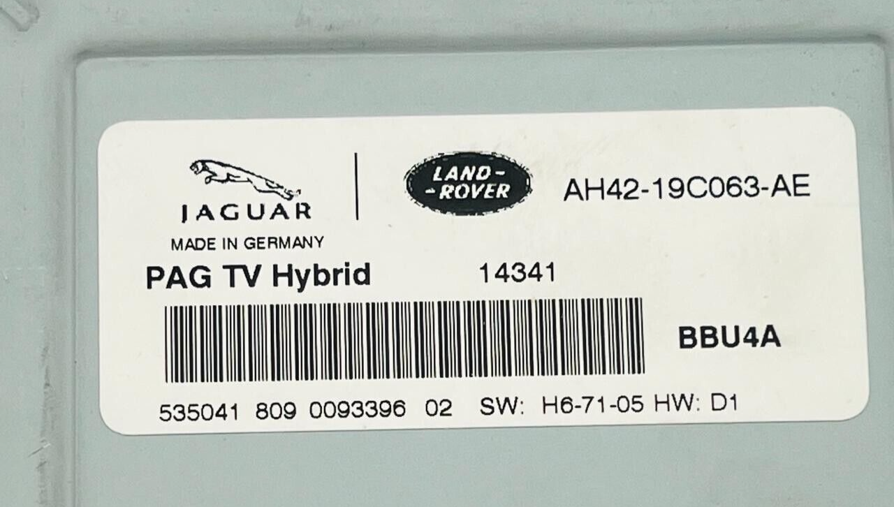 AH4219C063AE ECU RANGE ROVER SPORT LAND ROVER 3.0L Diesel 05-13 - OEM Land Rover Engine Control Unit