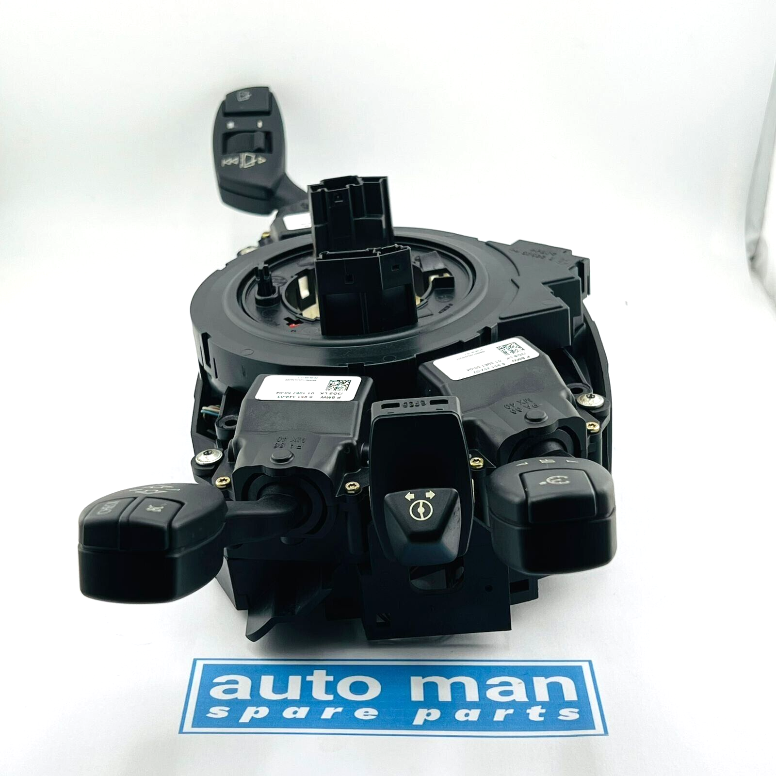 9115165 6976394 BMW E63 E64 6 Series WIPER STEERING COLUMN Slip Ring Clock spring - OEM BMW Steering Control Unit