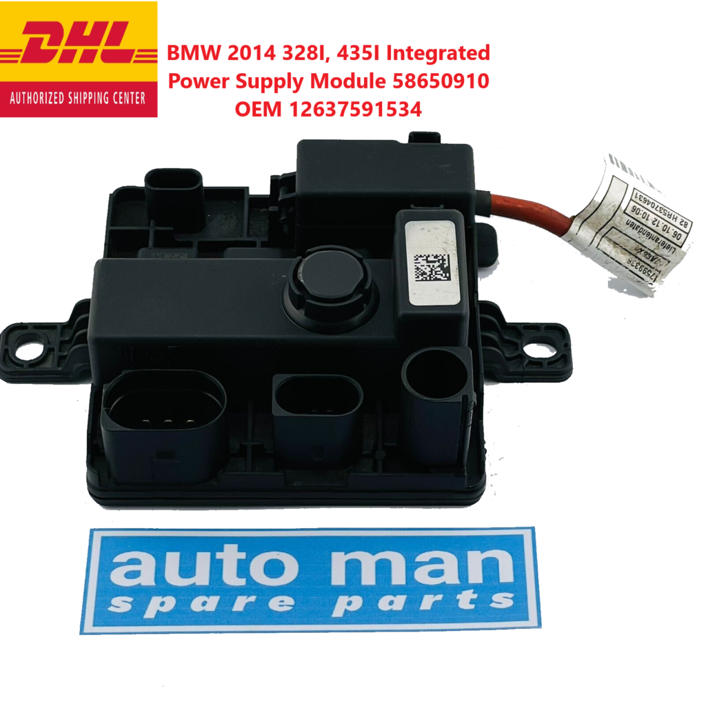 BMW 2014 328I, 435I Integrated Power Supply Module 58650910 OEM 12637591534 - OEM BMW Engine Control Unit