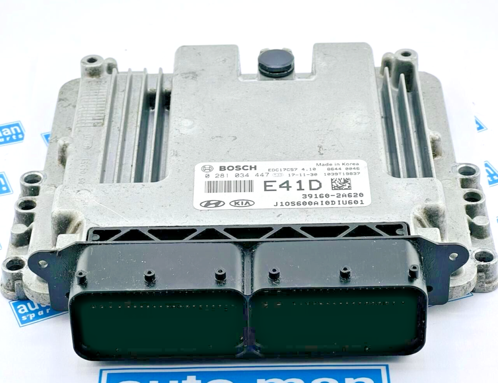 Bosch Engine ECU, KIA, 0281034447, 0 281 034 447, 39160-2A620 - OEM Kia Engine Control Unit