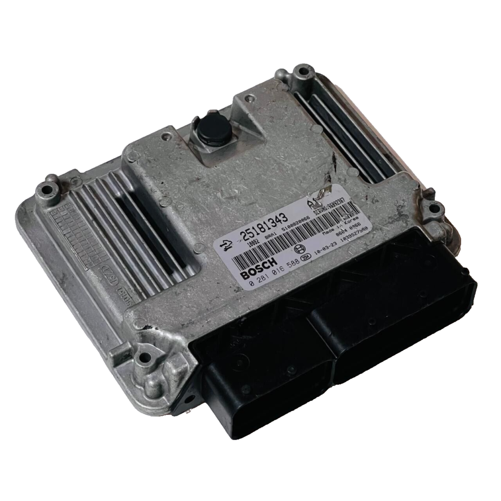 2010 OPEL ANTARA CAPTIVA 2.0 DIESEL CONTROL UNIT ECU 25181343 0281016588 - OEM Chevrolet Engine Control Unit