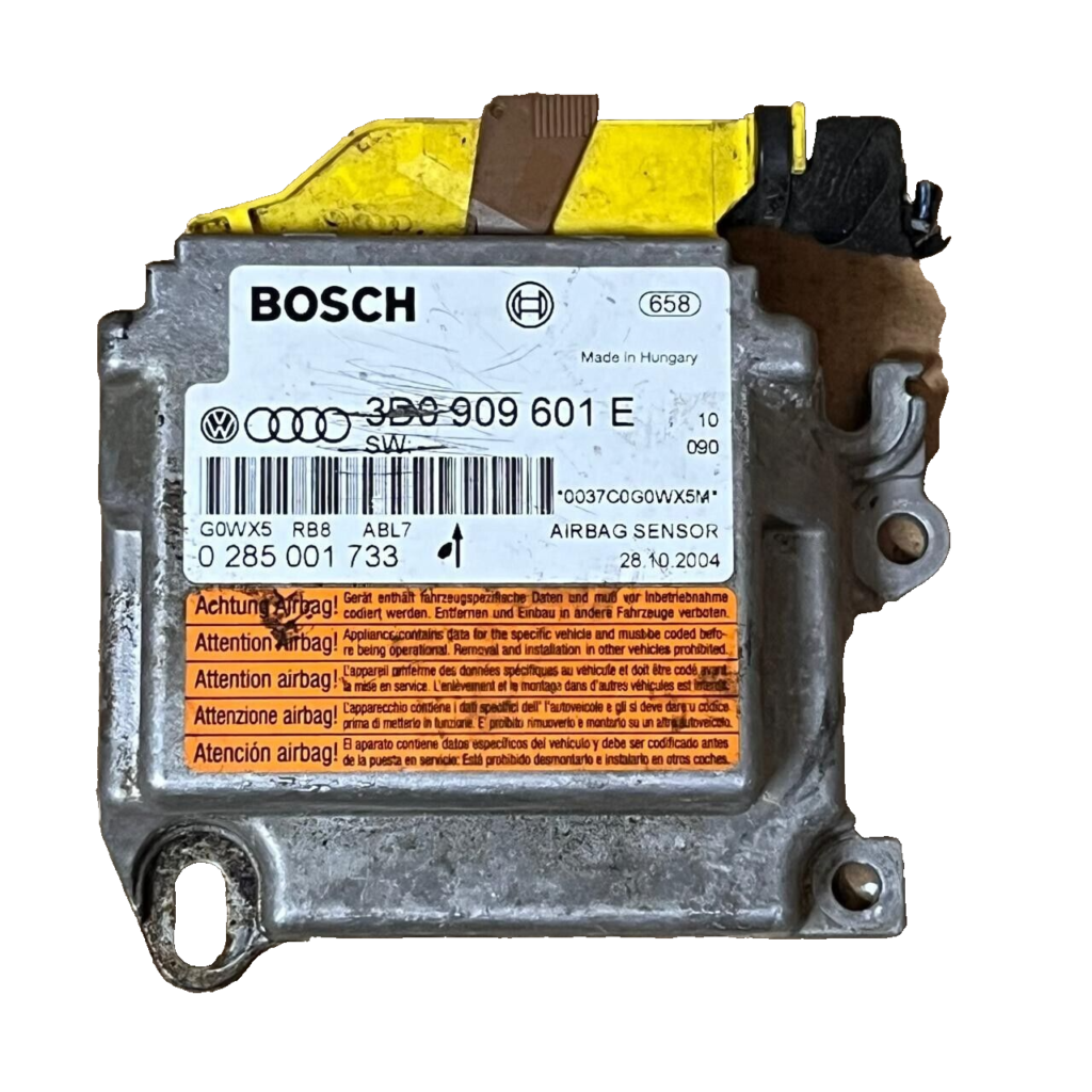 Porsche Cayenne VW 3D0909601E 3D0 909 601 E 0285001733 Arbag Control Unit - OEM Porsche Engine Control Unit