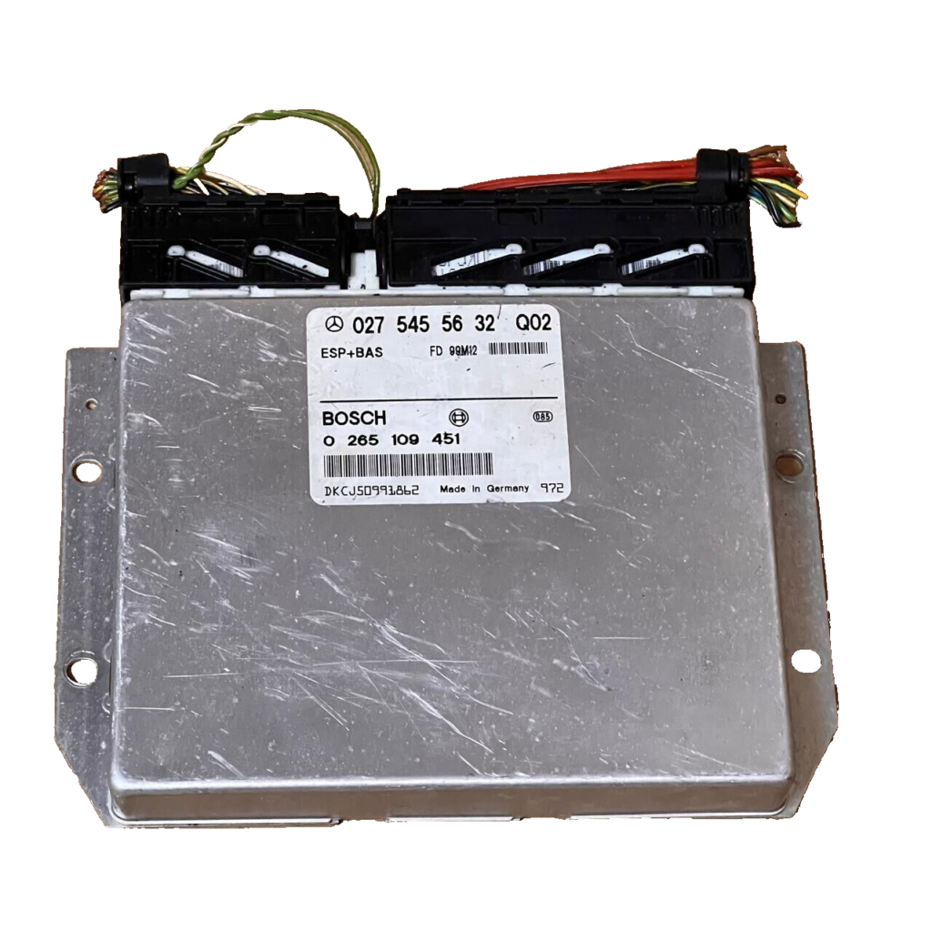 Engine control unit Mercedes Benz 0275455632 027 545 56 32 Bosch 0265109451 Q02 - OEM Mercedes-Benz Engine Control Unit