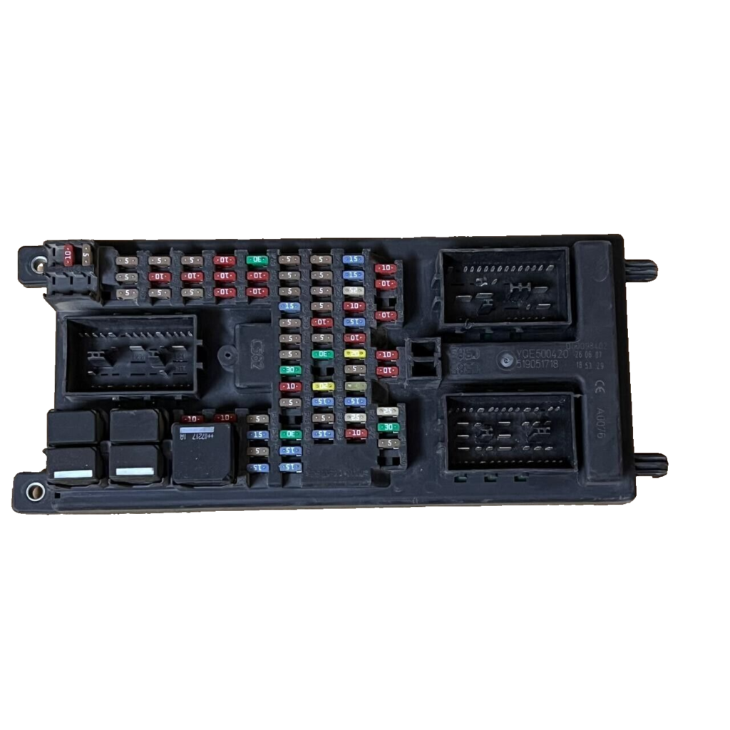 06-09 Land Rover Range Rover Sport Rear Fuse Relay Box YQE500420 519051718 – OEM Land Rover Fuse and Relay Box