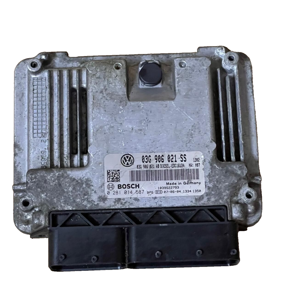 2007 Volkswagan koda Octavia Engine Control Unit ECU - 03G906021SS / 0281014587 - OEM Volkswagen Engine Control Unit