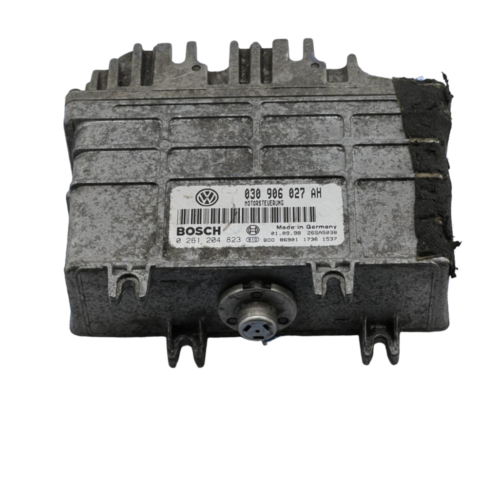 B235 VW Controllo Motore Unit ECU 030906027AH 0261204823 - OEM Volkswagen Engine Control Unit