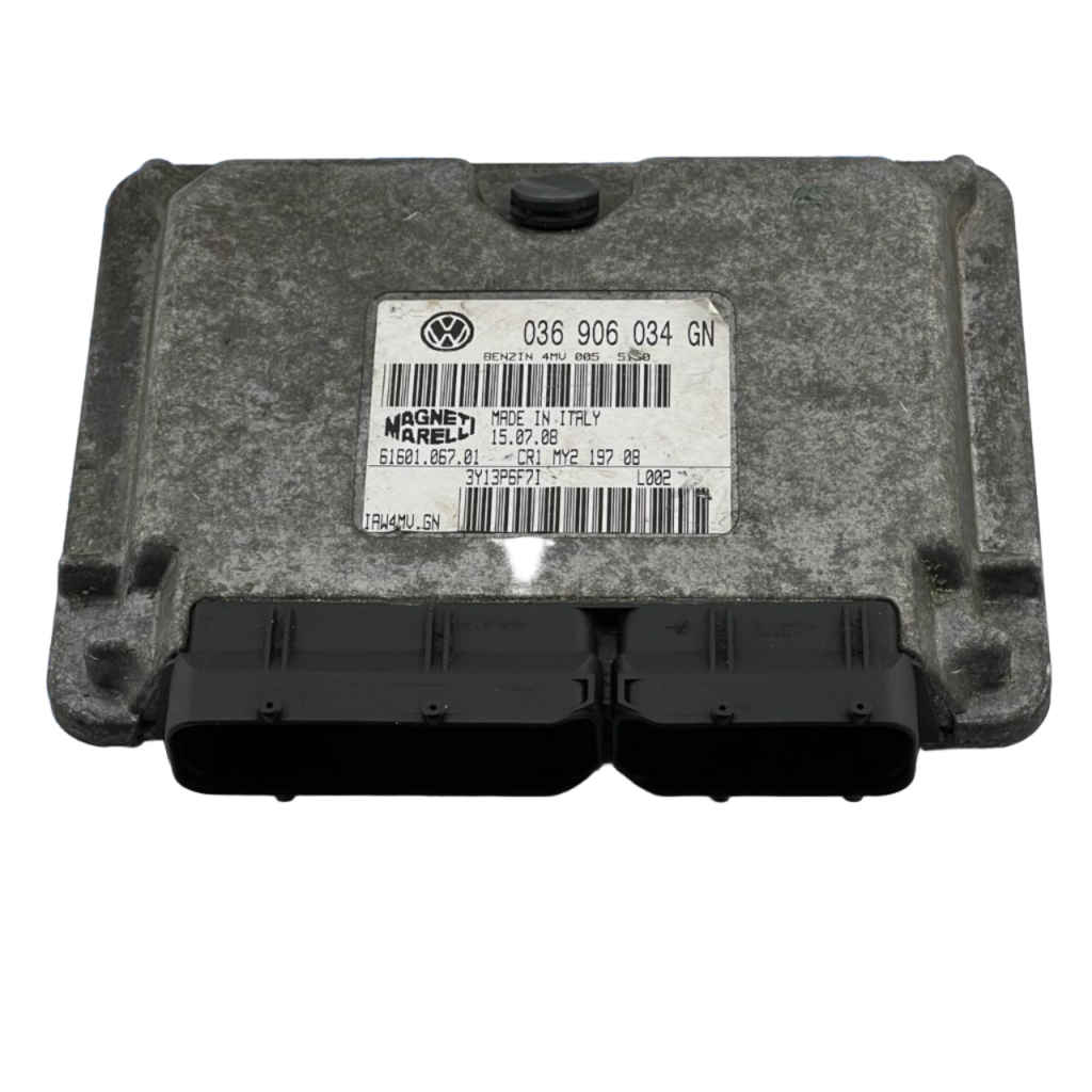 ECU / CONTROL UNIT Engine 036906034gn Iaw4mv.gn 61601.067.01 - VW - OEM Volkswagen Engine Control Unit
