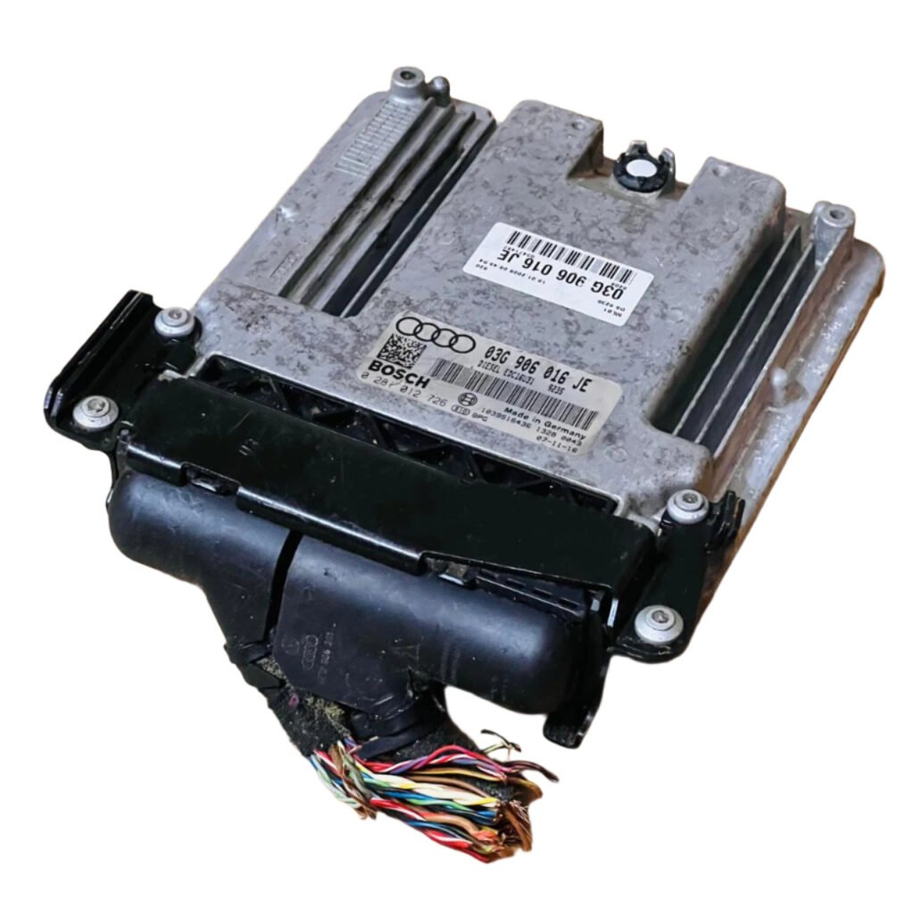 AUDI A4 ECU control unit 03G906016JE 03G 906 016 JE 0281012726 0 281 012 726 - OEM Audi Engine Control Unit