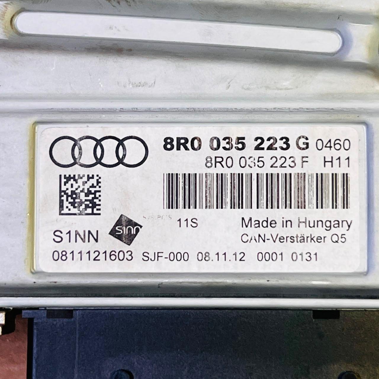 8R0035223G Audi A4 A5 S4 S5 RS5 Q5 Audio Amplifier Radio AMP 8R0035223F Genuine - OEM Audi Audio Amplifier
