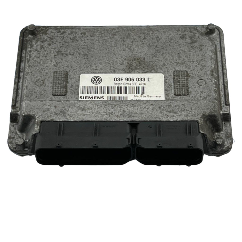 VW POLO 9N Engine Control Unit ECU 03E906033L 2002 18046798 - OEM Volkswagen Engine Control Unit