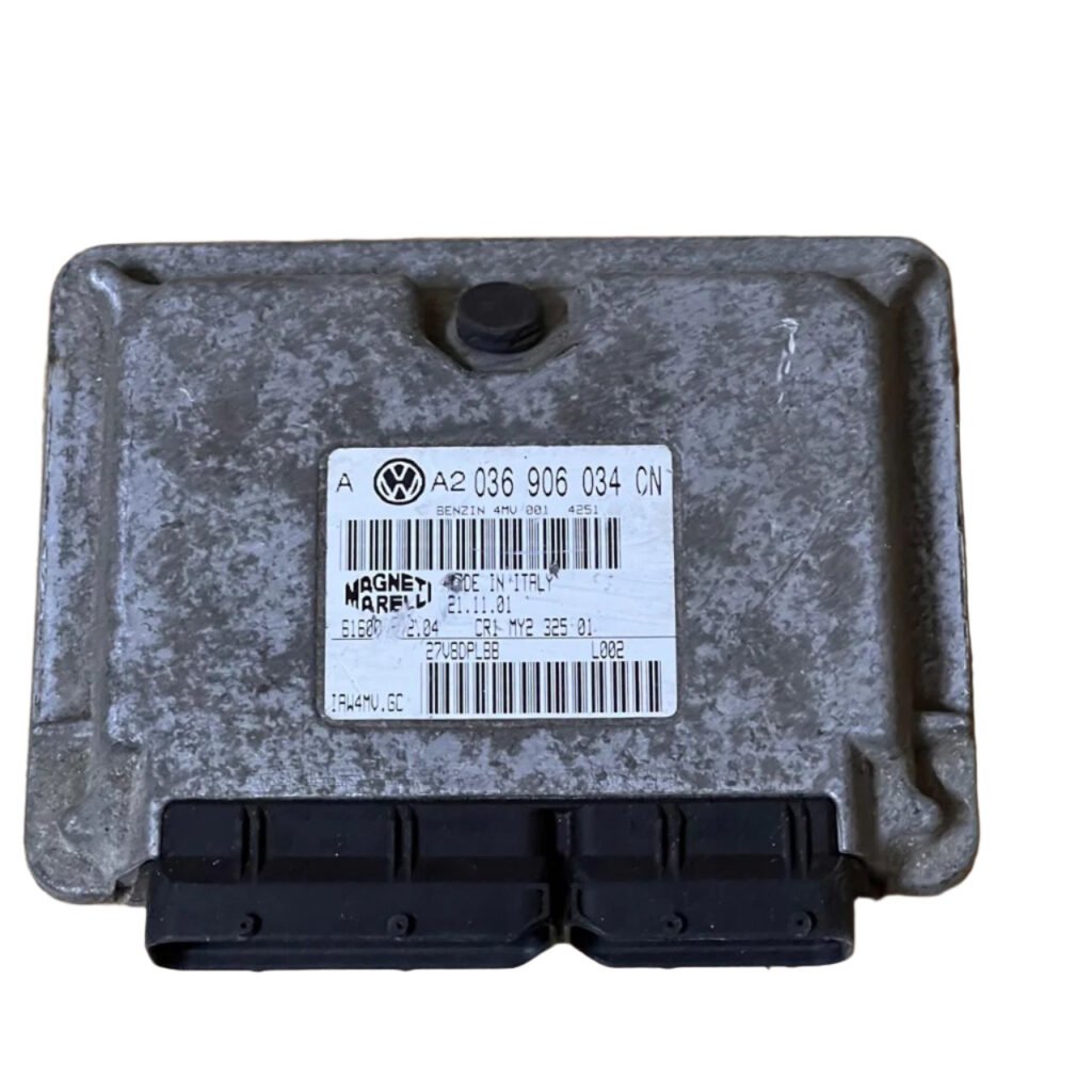 ECU ENGINE CONTROLLER VW VOLKSWAGEN GOLF BORA 1.6 AZD 036 906 034 CN, 036906034CN, 61600.6 - OEM Volkswagen Engine Control Unit