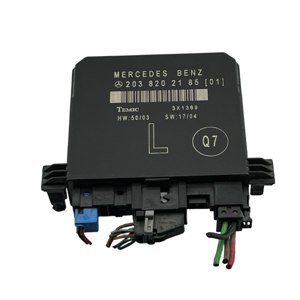 203 820 21 85 Used Mercedes-Benz Left Rear Door Control Module 2038202185 - OEM Mercedes-Benz Engine Control Unit