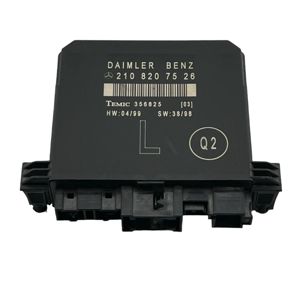 98 99 00 Mercedes W202 C230 C320 Left Door Control Module 2108207526 - OEM Mercedes-Benz Door Control Module