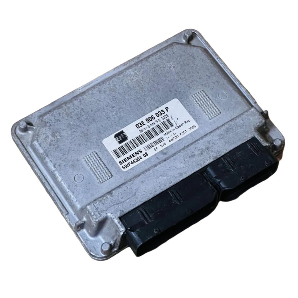 Engine Control Unit VW Polo Seat 03E906033P SIEMENS 5WP4430408 5WP44304 - OEM Volkswagen Engine Control Unit