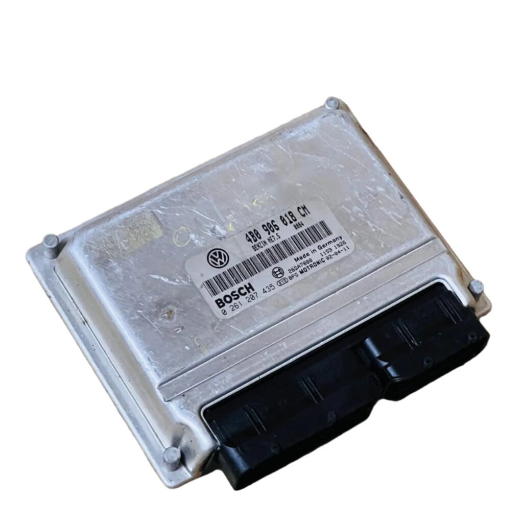 Audi A4 1.8 VW 02 Passat Engine ECU ECM 4B0906018CM Control Module Computer 2002 - OEM Volkswagen Engine Control Unit