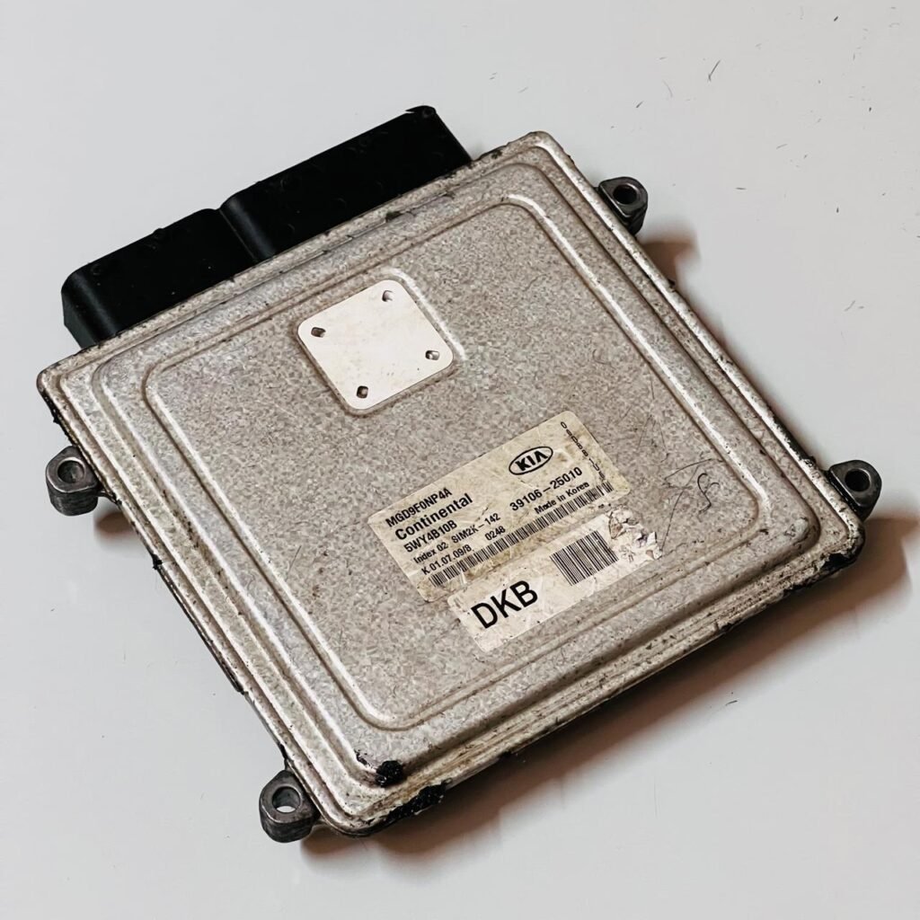 ENGINE CONTROL MODULE ECU 39106-25010 FITS KIA LODZE 2009 5WY4B10B 3910625010 - OEM Kia Engine Control Unit