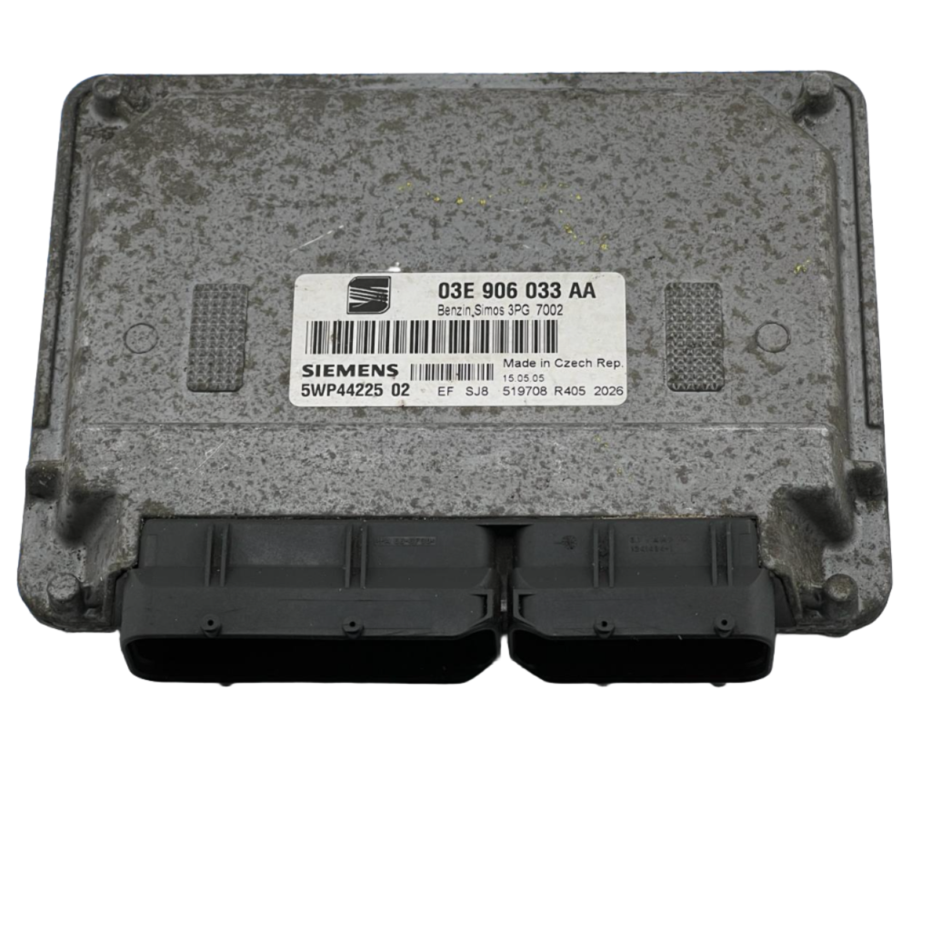 2005 SEAT IBIZA ENGINE ECU 03E906033AA 5WP44225 02 - OEM seat Engine Control Unit
