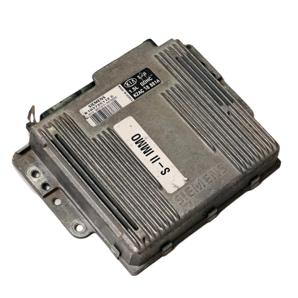 Engine control unit Kia Shuma I 1.5L K2AC18881A K2AC 18 881A SIEMENS K103735112C - OEM Kia Engine Control Unit