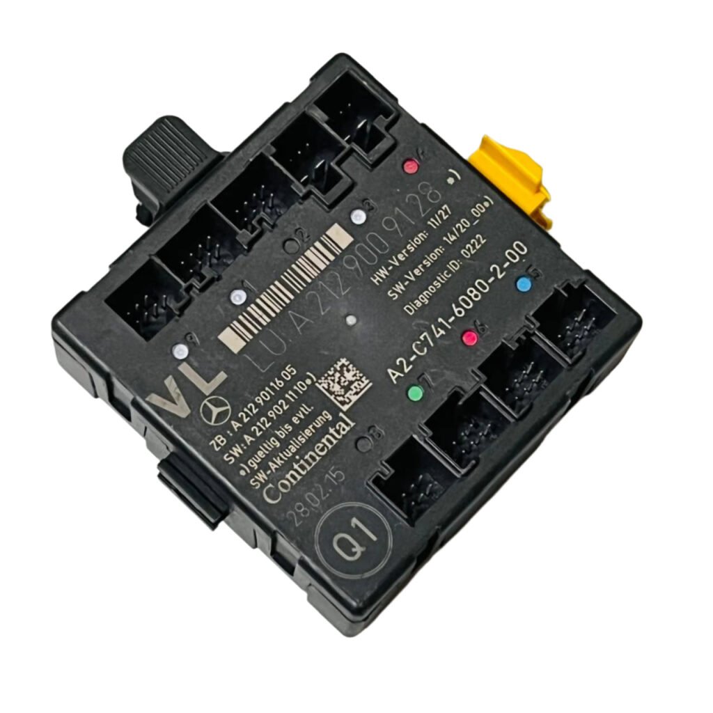 2014 MERCEDES E Class RHD W212 Door Control Module Front Left A2129009128 - OEM Mercedes-Benz Door Control Module