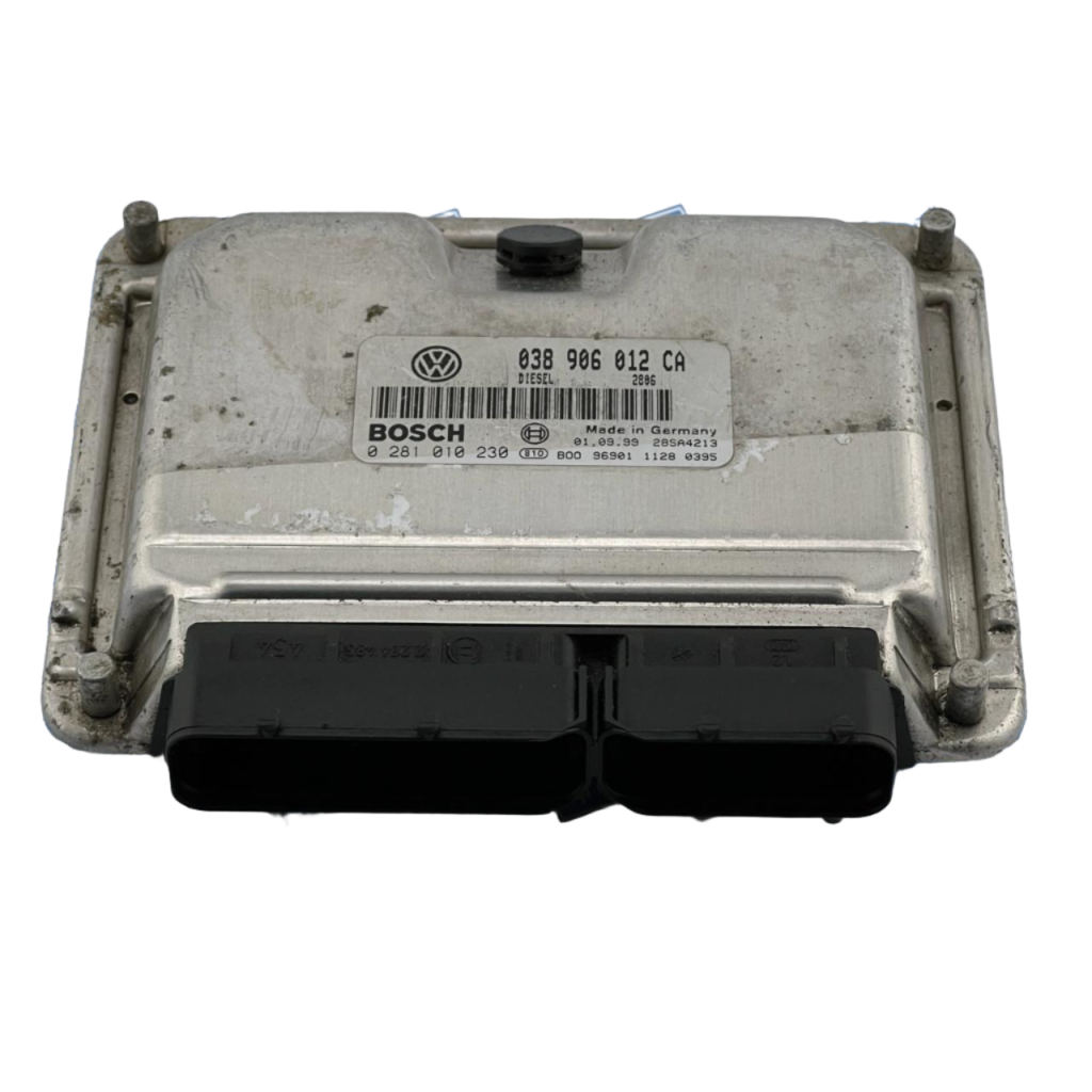 Used 038906012CA 0281010230 Volkswagen Seat Motor ECU Engine Module Unit Bosch - OEM Volkswagen Engine Control Unit