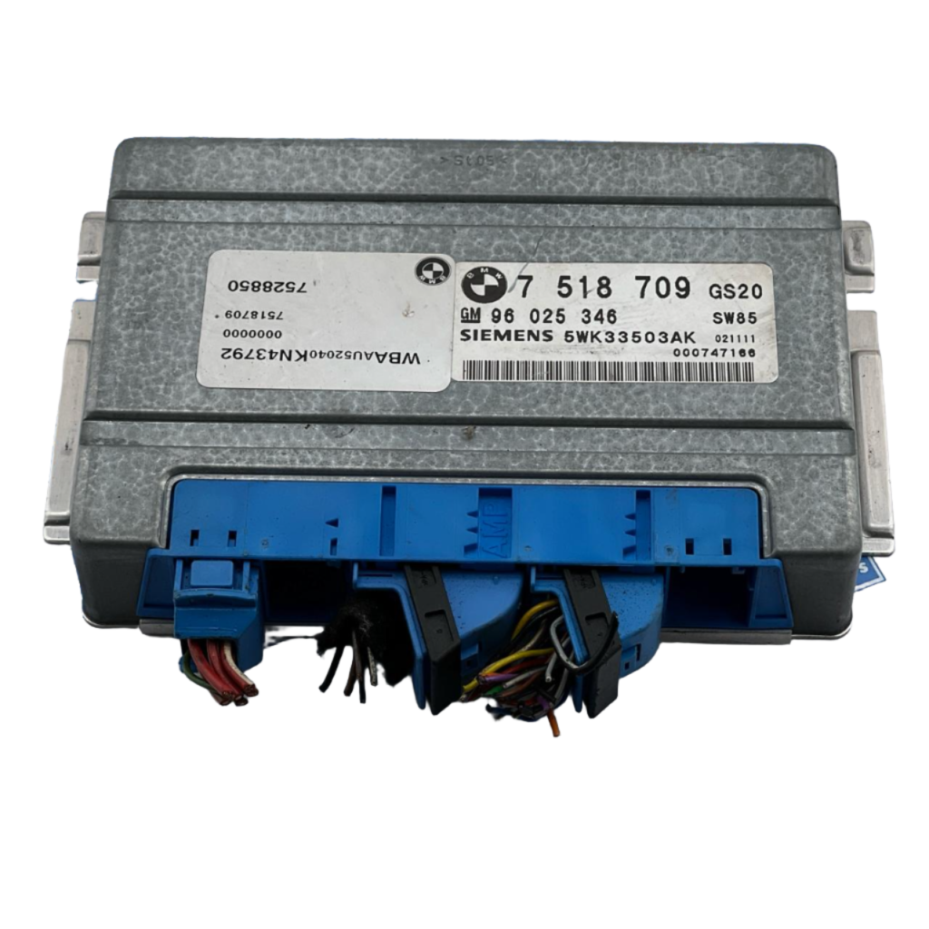 7518709 5WK33503AK Siemens BMW E39 5 Series Used Gearbox Control ECU Module Unit - OEM BMW Transmission Control Module