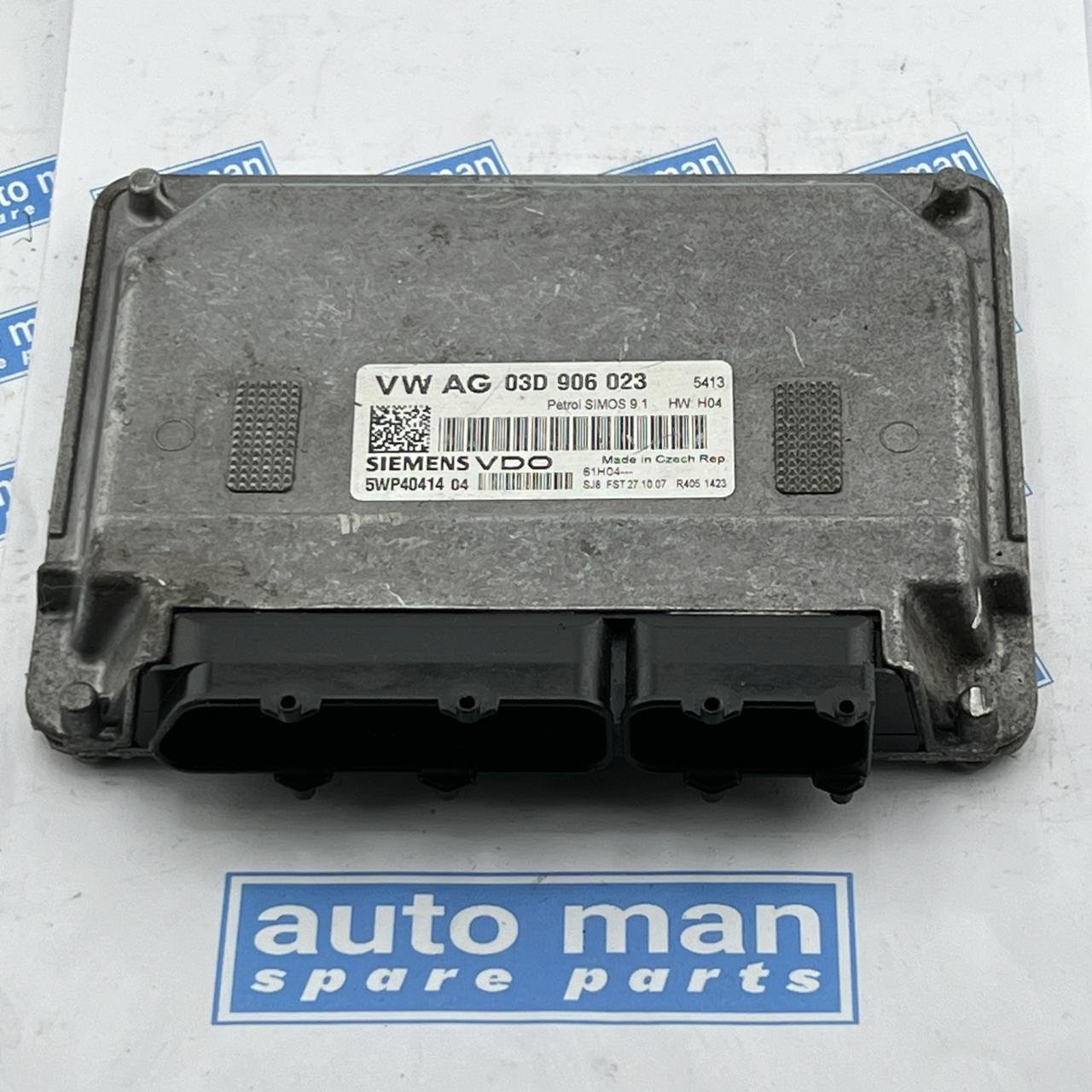 2007 VW POLO E 5DR MK4 (9N3) BBM ENGINE ECU 03D906023 5WP40414 04 SIEMENS - OEM Volkswagen Engine Control Unit