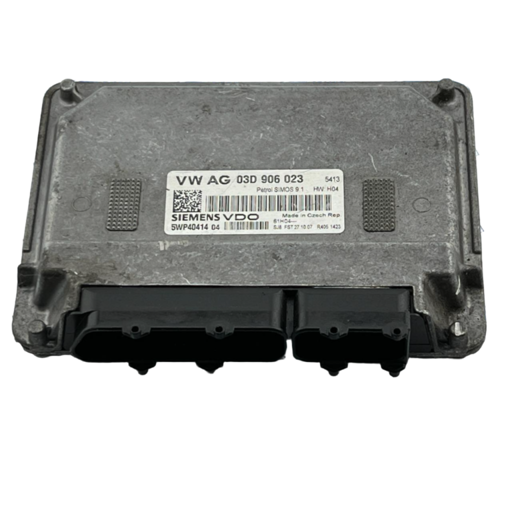 2007 VW POLO E 5DR MK4 (9N3) BBM ENGINE ECU 03D906023 5WP40414 04 SIEMENS - OEM Volkswagen Engine Control Unit