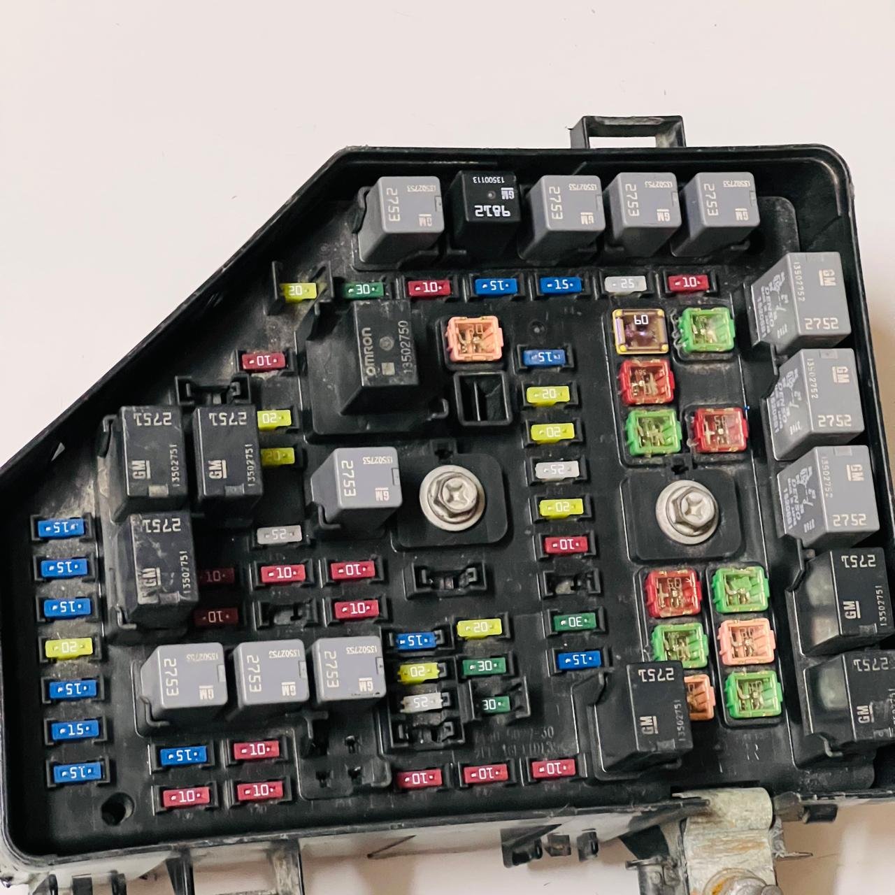 Fuse & Relay Box - GM 23436803 Engine Wiring Harness Junction Block - OEM GM Engine Control Unit