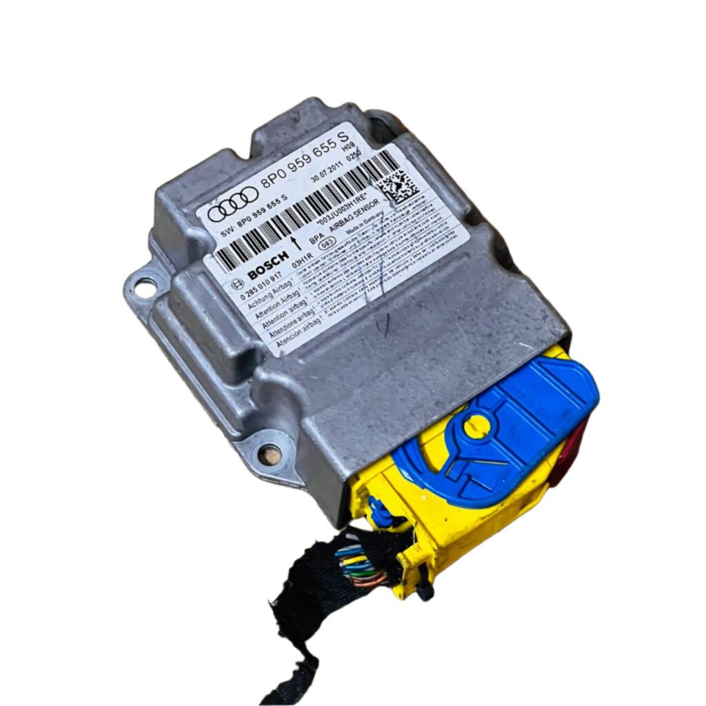 Audi A3 Automatic S LINE Air Bag Control module 8P0959655S - OEM Audi Engine Control Unit
