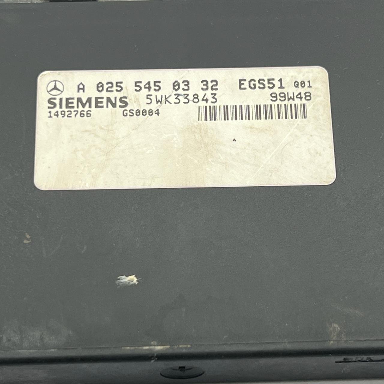 0255450332 MERCEDES E CLASS W210 GEARBOX CONTROL UNIT/MODULE 95-02 YEAR - OEM Mercedes-Benz Transmission Control Module
