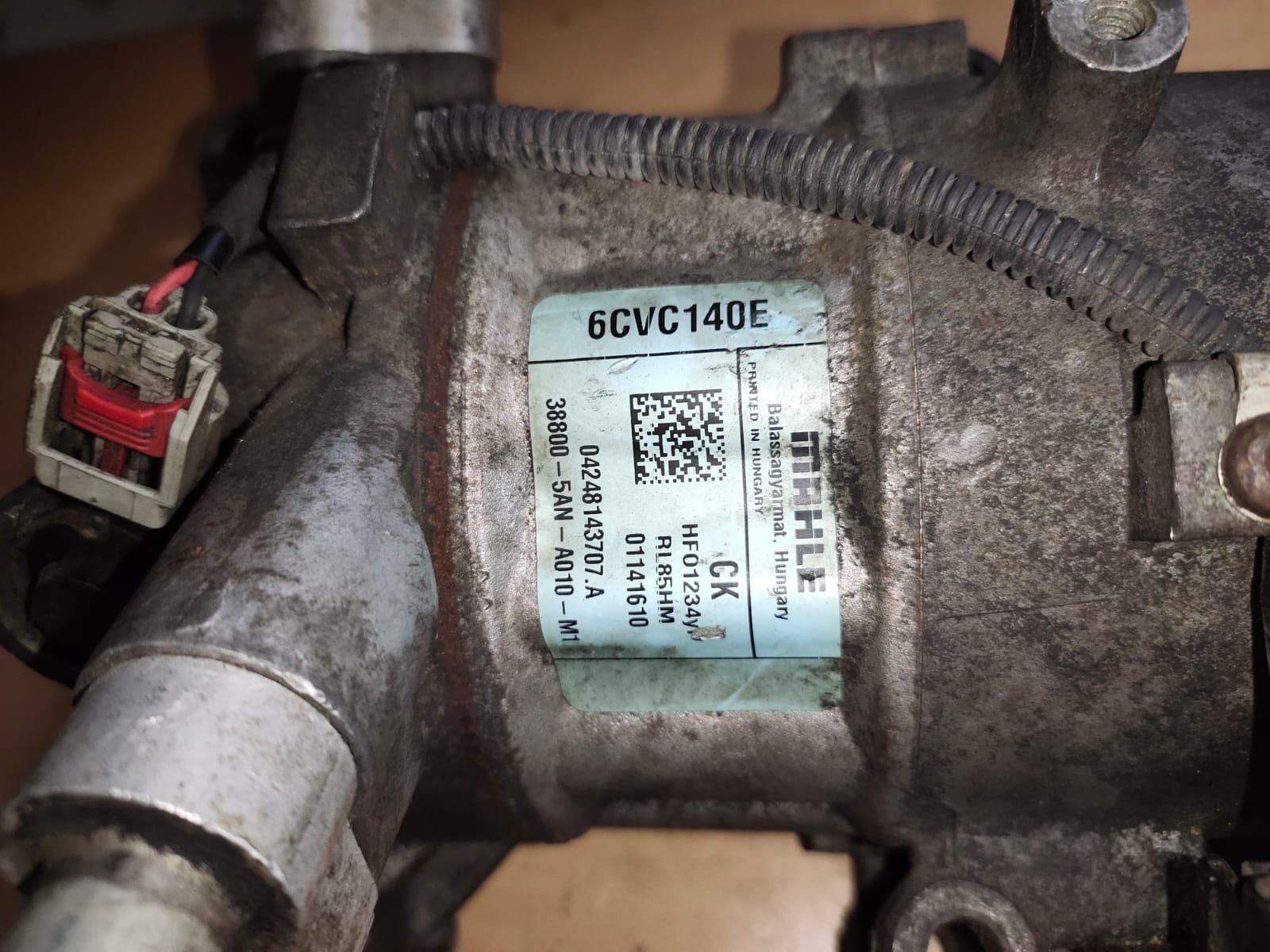 6CVC140E Honda Civic Air Conditioning AC Compressor OEM 01141610 RL85HM - OEM Al hamama Climate Control Module