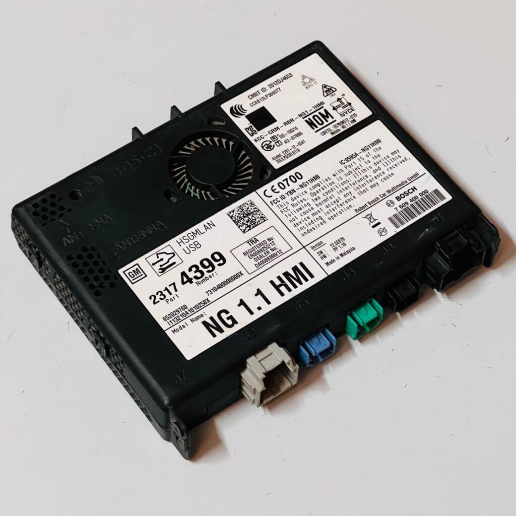 Ford Buick Chevrolet GMC Cadillac Navigation HMI Control Module 23174399 - OEM Ford Multimedia Control Module