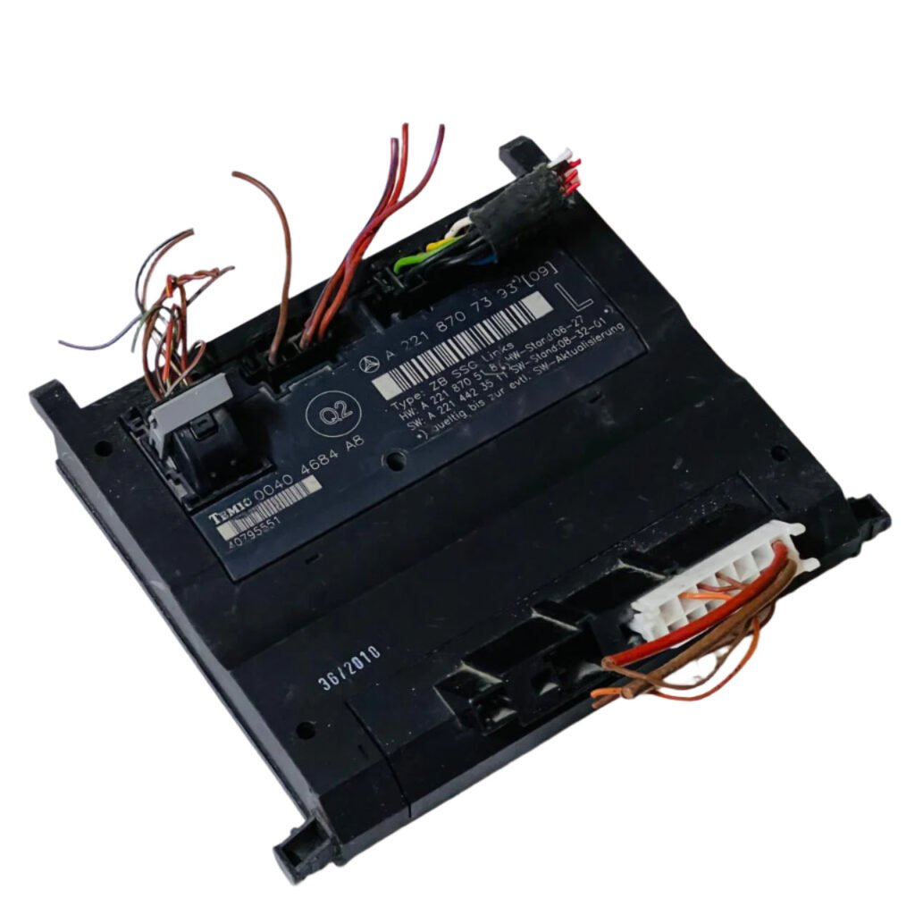 07-13 Mercedes W221 S550 S450 Front Left Driver Seat Control Unit A2218707393 OEM - OEM Mercedes-Benz Seat Control Module