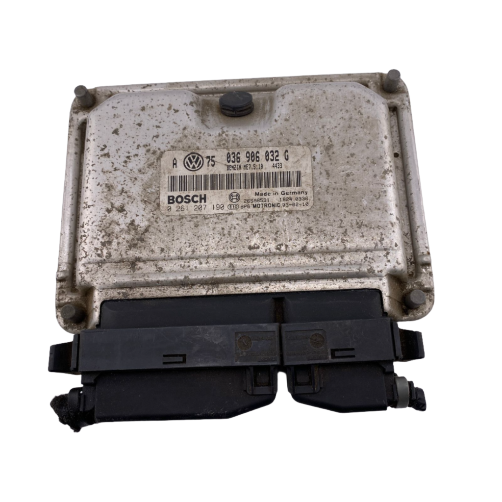 B112 VW Engine Control Unit Module 036906032G / 0261207190 - OEM Volkswagen Engine Control Unit